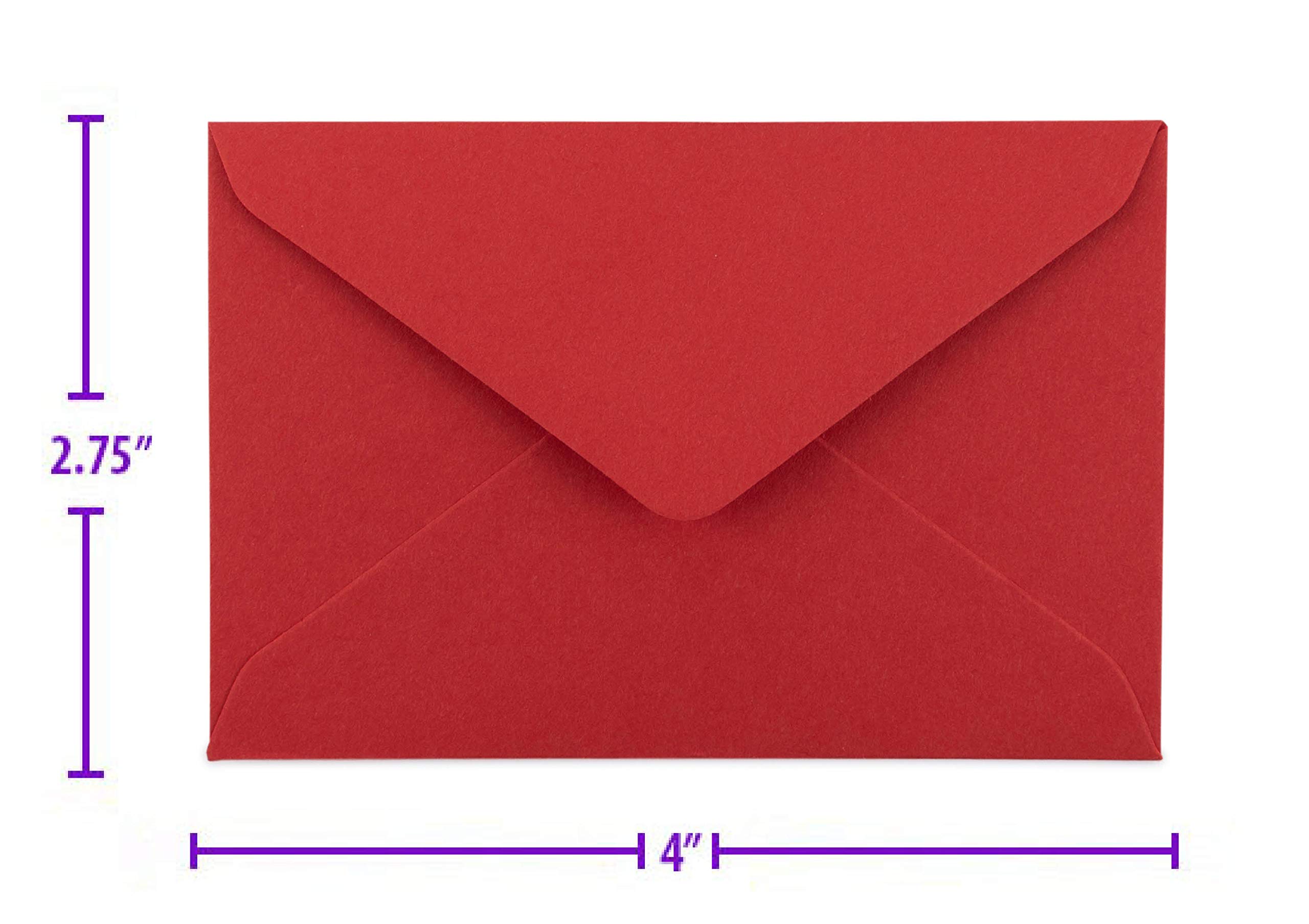 Amazon.co.jp: ミニ封筒60枚 ギフトカード用 名刺用 4インチ×2.7インチ